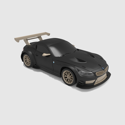  ماشین کنترلی بی ام و مشکی BMW Z4 GT3 RC Remote Control 2.4G -اسباب بازی